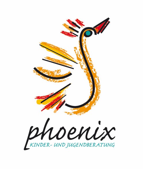 Logo der Beratungsstelle Phoenix für Kinder und Jugendliche