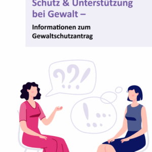 Flyer Gewaltschutzantrag